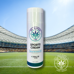 Dr. Damas CBD Sport Cream 2000mg for muscle pain, joint stiffness, and post-workout recovery